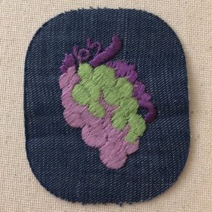 5/$10 - Vintage Grapes 🍇 Patch